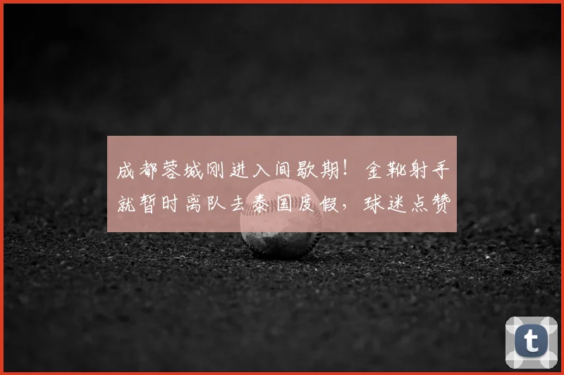 成都蓉城刚进入间歇期！金靴射手就暂时离队去泰国度假，球迷点赞_席尔瓦_卡隆_中超